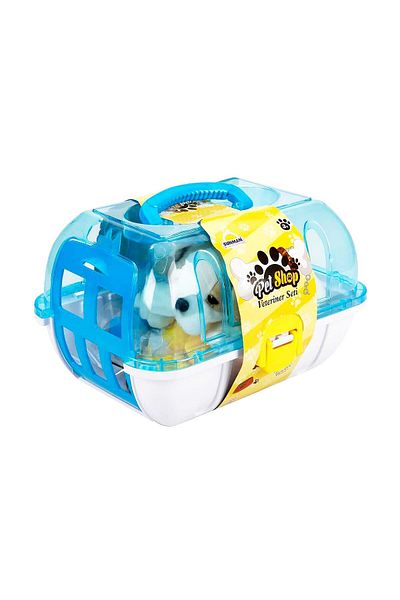 TOYFEST Plush Dog Veterinary Set with Bag