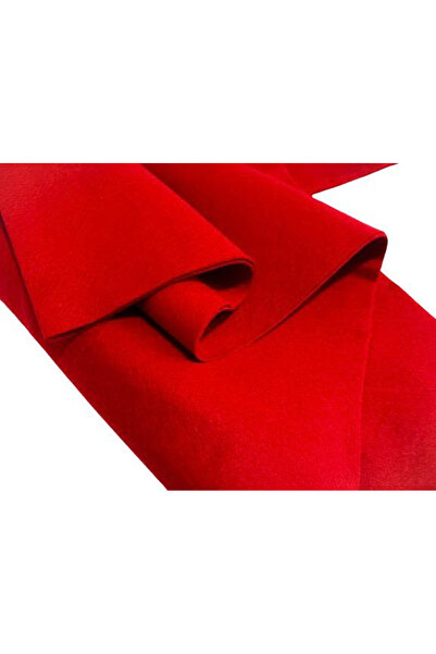 feltland Fetru/pasla din lana, moale 1mm, 40% lana-60% viscoza, 25*45 cm rosu