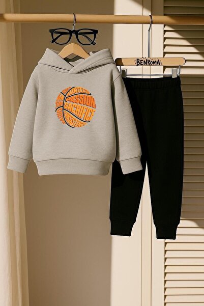 BENROMA KİDS SET DE PENTRU BĂIEȚI CU MINGE DE BASKET IMPRIMAT 3 FĂRĂ