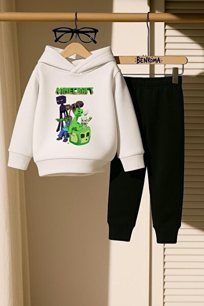 BENROMA Анимационен герой с принт, 3-компонентен детски спортен екип