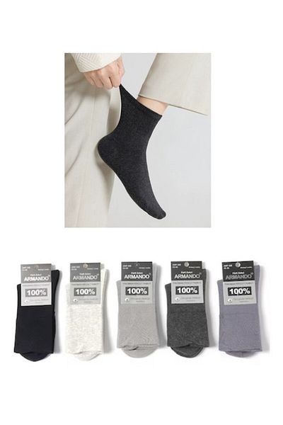 OEM Men's Socks Armando, 5 pairs, cotton, wide, multicolor, EU size 39-42