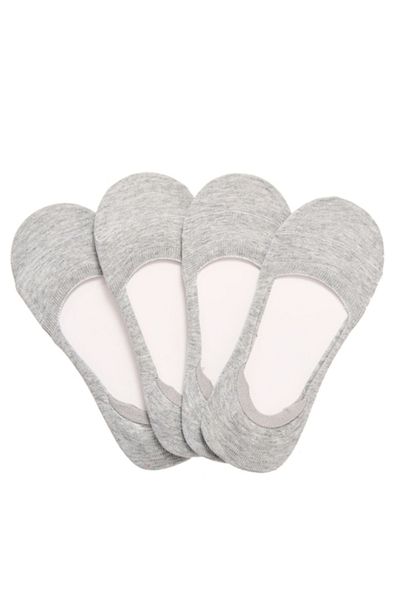 OEM Sock type socks, set of 4 pairs, gray 36-41