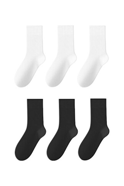OEMN Șosete de damă PremierPeds, bumbac, stivuite, set de 6 perechi, mărimea ...