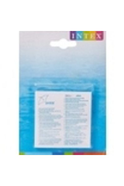 Intex Self-adhesive film for repairing inflatable pools, 59631NP, 7 x 7 cm, 6 pcs.