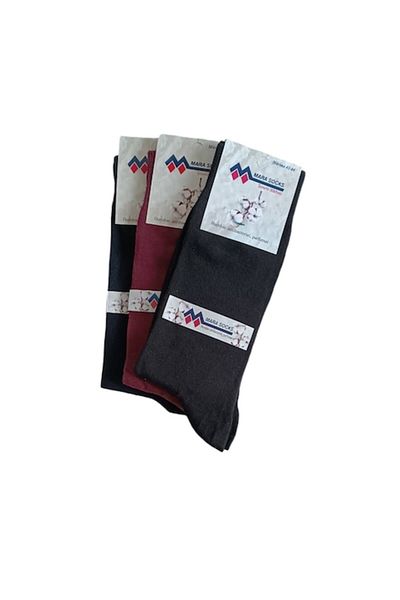 OEM Set 6 pairs of long socks, men, cotton, multicolor A, 41-44EU