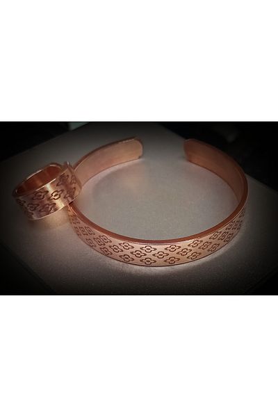 DA Cooper Design Design Copper Bracelet & Ring