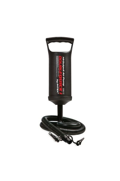 Intex Air pump for inflatable products, manual, Intex, with hose + 3 adapters 29 cm