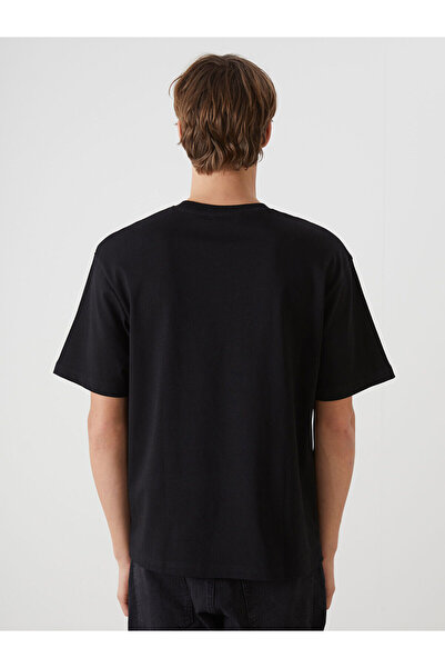 LC Waikiki Ανδρικό T-Shirt από βαμβακερό χτενισμένο λαιμό