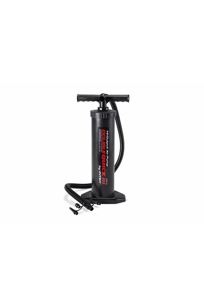 Intex Air pump for inflatable products, manual, 68615, with hose + 3 adapters 48 cm