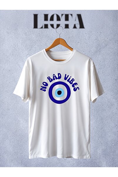Vordevia No Bad Vibes Printed T-Shirt