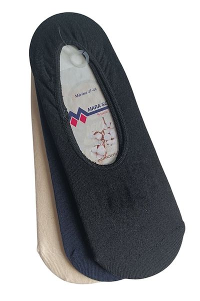 OEM Set 8 pairs men's socks-footies, Mara Socks, cotton, multicolor, size 41-44 EU