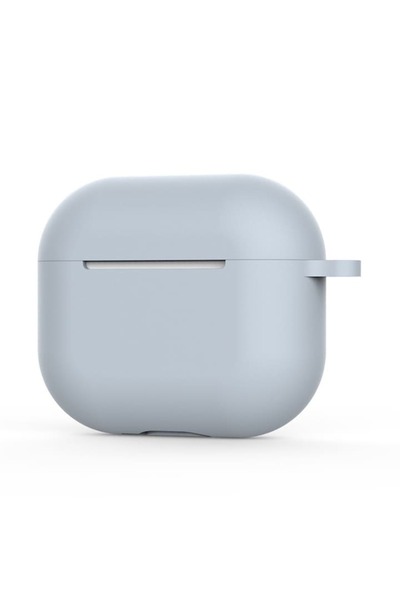 Stef's Cat Husa pentru AirPods 4, Y18, Silicon, Grey