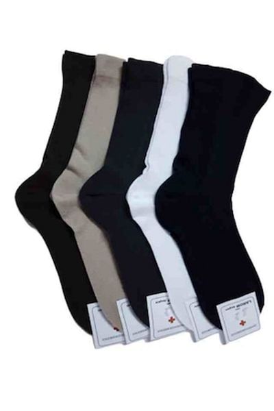 OEM Set 3 pairs, Medical socks without elastic, Multicolor, 43-48 EU