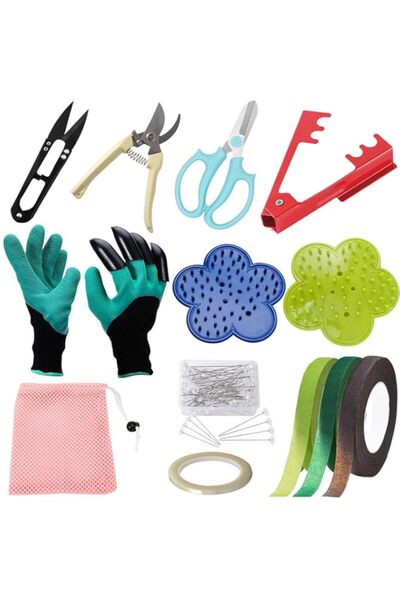 Generic 63PCS Gardening Tools,Thorn Remover Tool Set for Gardening
