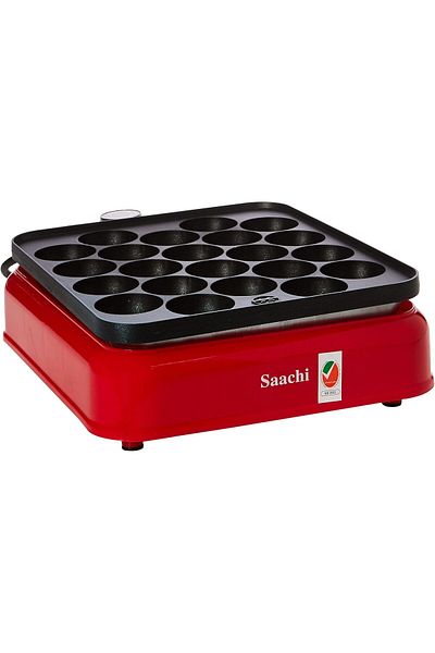 SAACHİ Octopus Dumpling / Japanese Tokoyaki / Poffertjes / Paniyaram Maker