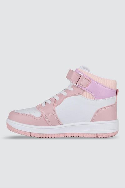Cool 25C.Haykat Pink High Top Velcro Orthopedic Sneaker Girls' Sports Shoes