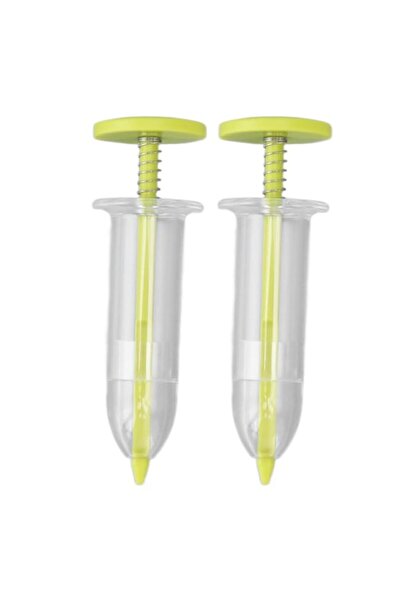 Generic Jiawu 2Pcs Mini Sowing Seed Dispenser, Handheld Seed Spreader, Adjust...