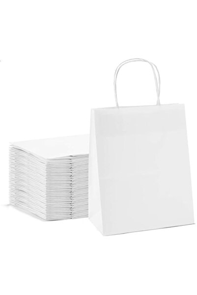 Generic SNH Packing Kraft Paper Party Bag with Twisted Handle 25-Pieces, 24 c...