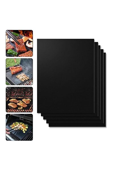 Generic بساط شواء JZS، 5 قطع، بساط شواء غير لاصق 100%، بساط خبز، خالٍ من حمض ...