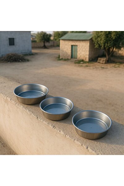 Metler 3’lü Paslanmaz Çelik Yuvarlak Derin Tabak Seti – 22 cm, 20 cm, 18 cm |...