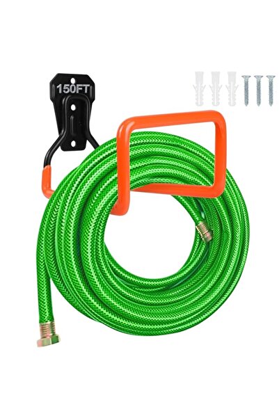 Generic PeoMev Garden Hose Holder Wall Mount Heavy Duty Garden Hose Hanger Fr...