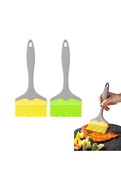 Generic 2PCS Basting Brush for Cooking, Large Silicone Basting Pastry Brushfo...