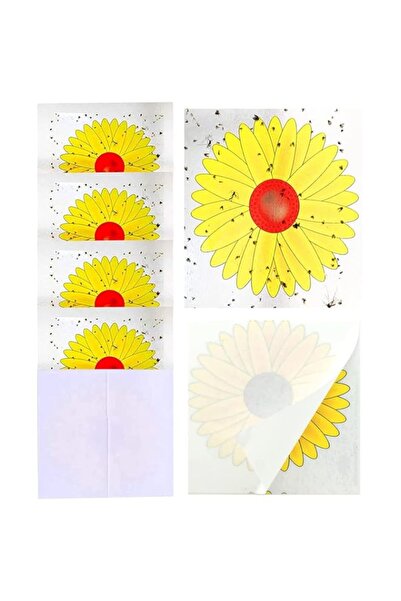 Generic 12 PCS Window Fly Traps Sunflower Fruit fly killer Window Fly Sticker...