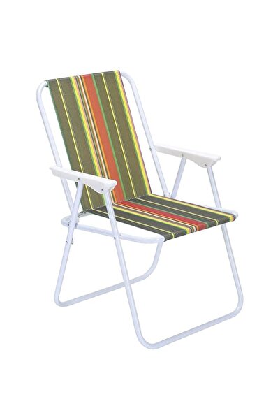 Generic كرسي شاطئ ECVV قابل للطي للتخييم في الهواء الطلق والسفر على الشاطئ والنزهات والمشي لمسافات طويلة، متعدد الألوان