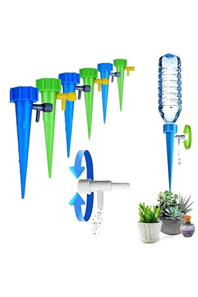 Generic Automatic Watering Adjustable Drip Irrigation Equipment, 6 Pcs Holida...