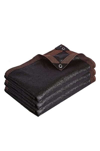 Generic WZDD Sunblock Shade Cloth Net 3x4m, Black Sun Shade Mesh, Heavy Duty ...