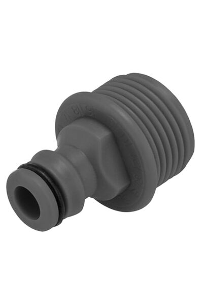 Generic محول حديقة ذكر بلاستيكي من ترامونتينا بخيط ذكر مقاس 3/4 بوصة