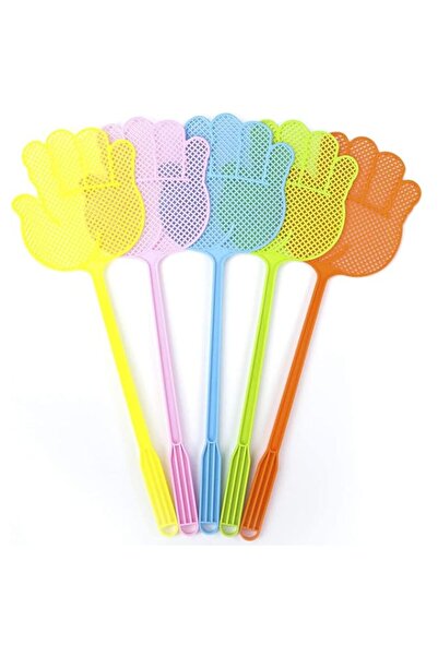 Generic MAKINGTEC - مضرب ذباب على شكل يد مضحكة (عبوة من 5 قطع)