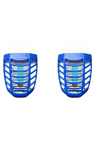 Generic قطعتان من صاعق الحشرات، صاعق ذباب إلكتروني، مصباح قاتل للبعوض، صاعق ح...