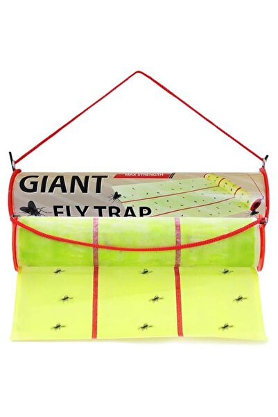 Generic لفافة مصيدة ذباب لاصقة عملاقة فائقة القوة وغير سامة من W4W - عبوة من ...