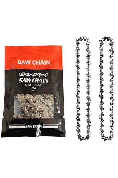 Generic 2 Pcs Pole Saw Chain 8 Inch Sawing Chains for Cordless Electric Porta...