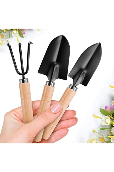 Generic 3PCS Mini Gardening Tools Set – Small Hand Shovel, Rake & Trowel for ...
