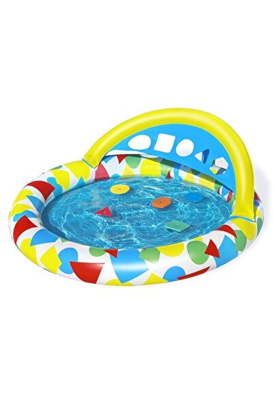 Generic مسبح بيست واي للأطفال، 47 × 46 بوصة، 18 بوصة/1.20 متر، 1.17 متر، 46 س...