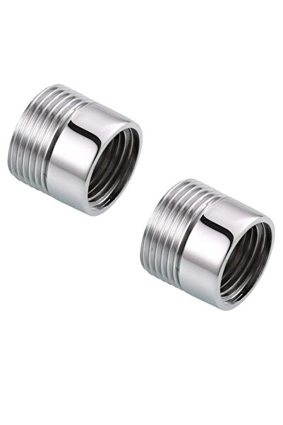 Generic محول خرطوم الحديقة، موصل G1/2 أنثى إلى موصل 3/4 ذكر، مجموعة من 2، للغ...