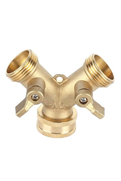 Generic SONK Faucet Splitter, 2 Way Leakproof Hose Connector Y Shape for Gree...