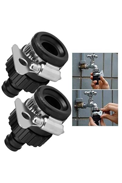 Generic REVHQ 2 حزمة من موصلات الصنبور العالمية لتركيب خرطوم الأنابيب للمطبخ ...