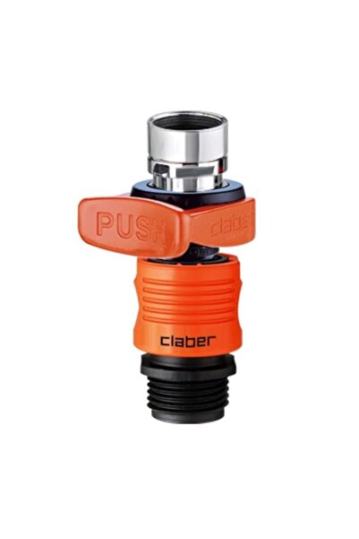 Generic Claber 8587 Quick-Fit Tap Connector Set Indoor Faucet Adapter, 1.6 x ...