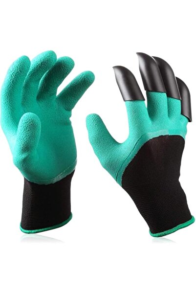 Generic ECVV 1 Pair Garden Gloves with Claws for Digging, Pruning & Poking, A...