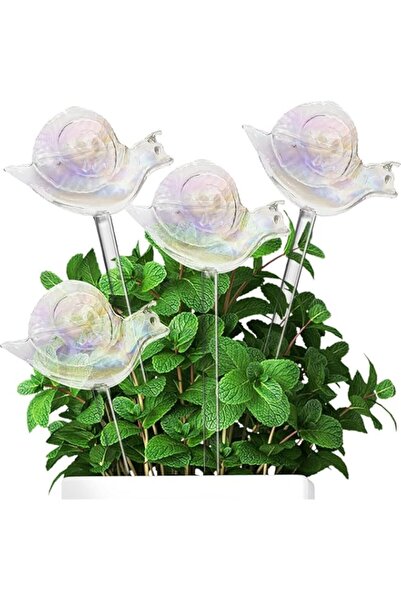 Generic Snail Plant Watering Globes Iridescent Self Watering Planter Insert G...