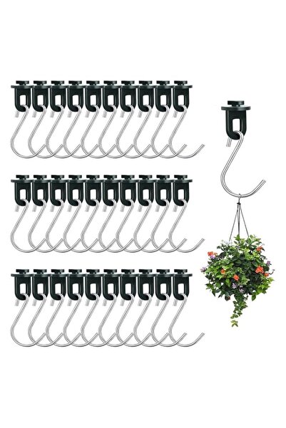 Generic مشابك بلاستيكية ملتوية للصوب الزراعية من BIGTHREE، خطاف على شكل حرف S...