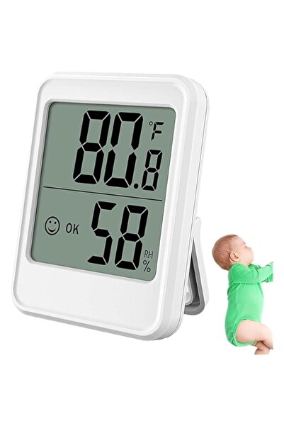 Generic جهاز قياس الرطوبة الرقمي من موتيم، جهاز مراقبة دقيق لدرجة الحرارة وال...