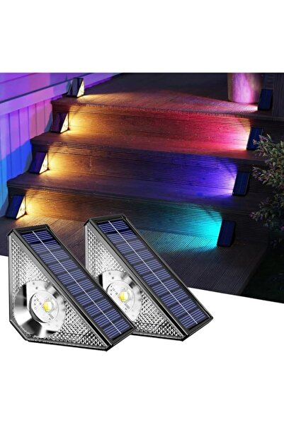 Generic مصابيح شمسية خارجية جذابة، مصابيح سلالم تعمل بالطاقة الشمسية، مصابيح ...