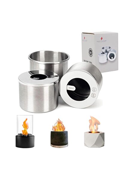 Generic ملحق معدني لحفرة نار الطاولة من إيست فلام لـ فلامتا، كيزيبي، راوند فا...