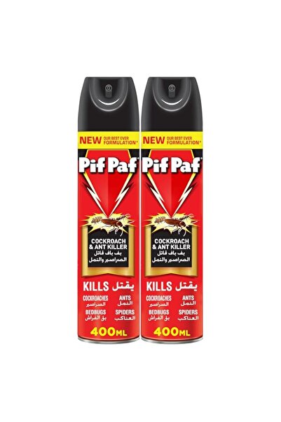 Generic بخاخ بف باف لقتل الصراصير والنمل 400 مل × 2