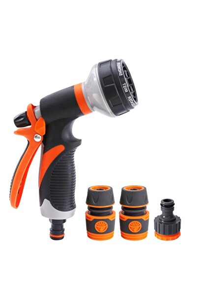 Generic فوهة رش المياه من NASHRIO، فوهة خرطوم الحديقة مع 8 أنماط ري قابلة للت...