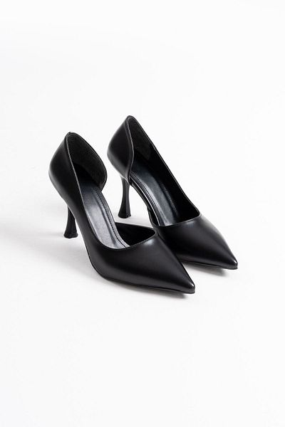 ripuvainen Mireya Women's Thin Heeled Classic Stiletto Heeled Shoes - Black
